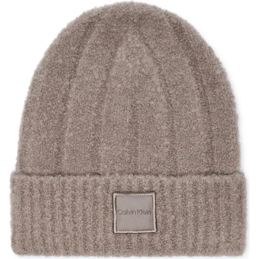 Calvin Klein Czapka | z dodatkiem wełny ze sklepu Gomez Fashion Store w kategorii Czapki zimowe damskie - zdjęcie 184296405