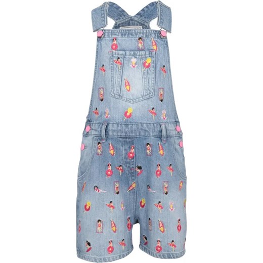 Guess Kombinezon RIGID DENIM SHORTALL | Regular Fit ze sklepu Gomez Fashion Store w kategorii Kombinezony dziewczęce - zdjęcie 184296416