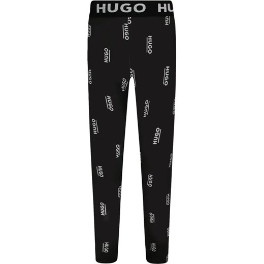 HUGO KIDS Legginsy ze sklepu Gomez Fashion Store w kategorii Spodnie dziewczęce - zdjęcie 184296419