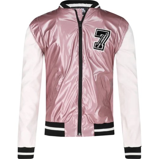 Karl Lagerfeld Kids Kurtka bomber | Regular Fit ze sklepu Gomez Fashion Store w kategorii Kurtki dziewczęce - zdjęcie 184296445