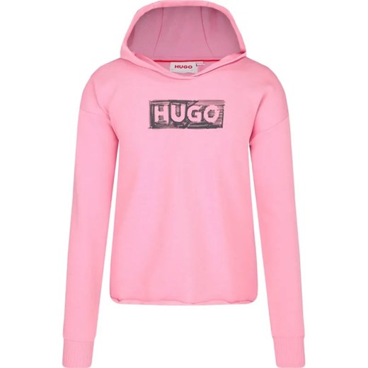 HUGO KIDS Bluza | Regular Fit ze sklepu Gomez Fashion Store w kategorii Bluzy dziewczęce - zdjęcie 184296476