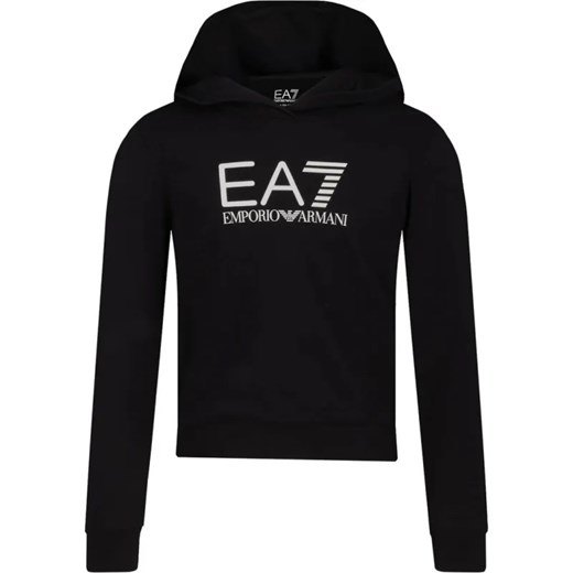EA7 Bluza | Regular Fit ze sklepu Gomez Fashion Store w kategorii Bluzy dziewczęce - zdjęcie 184296479