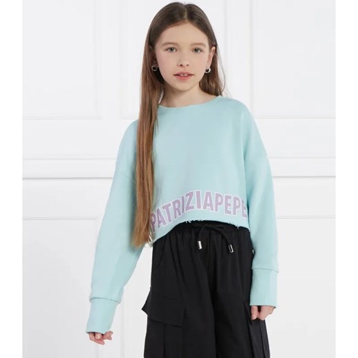 Patrizia Pepe Bluza | Cropped Fit ze sklepu Gomez Fashion Store w kategorii Bluzy dziewczęce - zdjęcie 184296508