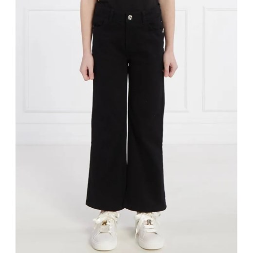Patrizia Pepe Jeansy | flare fit ze sklepu Gomez Fashion Store w kategorii Spodnie dziewczęce - zdjęcie 184296578