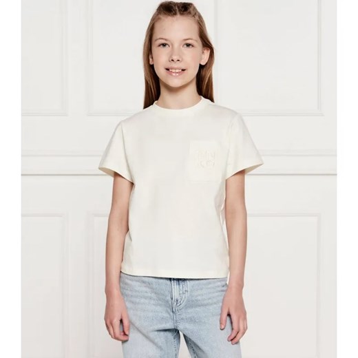 Pinko UP T-shirt | Oversize fit ze sklepu Gomez Fashion Store w kategorii Bluzki dziewczęce - zdjęcie 184296597