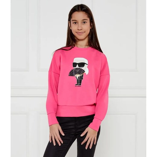 Karl Lagerfeld Kids Bluza | Loose fit ze sklepu Gomez Fashion Store w kategorii Bluzy dziewczęce - zdjęcie 184296609