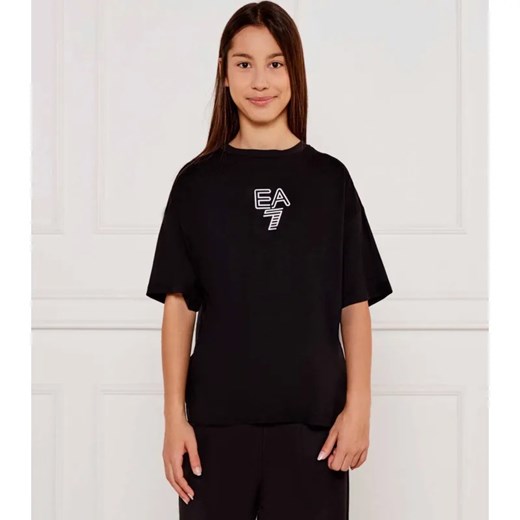 EA7 T-shirt | Oversize fit ze sklepu Gomez Fashion Store w kategorii Bluzki dziewczęce - zdjęcie 184296627