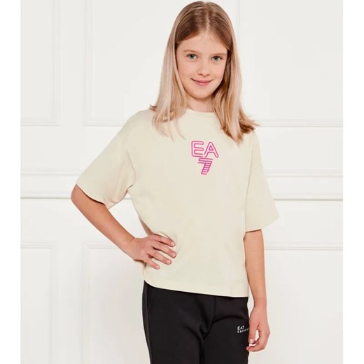 EA7 T-shirt | Oversize fit ze sklepu Gomez Fashion Store w kategorii Bluzki dziewczęce - zdjęcie 184296638