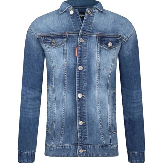 Dsquared2 Kurtka jeansowa | Regular Fit | denim ze sklepu Gomez Fashion Store w kategorii Kurtki dziewczęce - zdjęcie 184296686