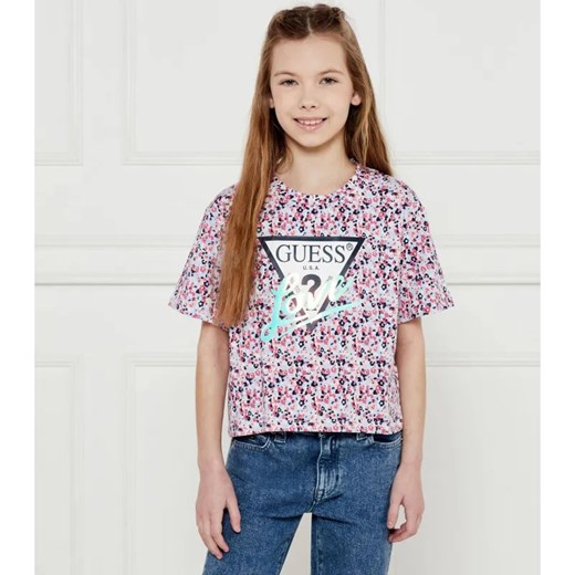 Guess T-shirt | Loose fit ze sklepu Gomez Fashion Store w kategorii Bluzki dziewczęce - zdjęcie 184296737