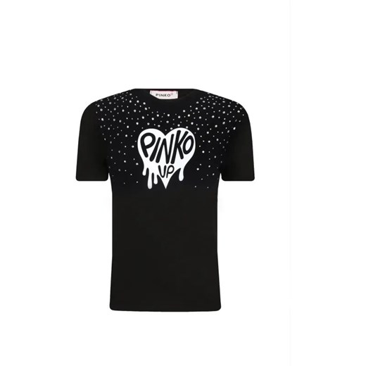 Pinko UP T-shirt | Regular Fit ze sklepu Gomez Fashion Store w kategorii Bluzki dziewczęce - zdjęcie 184296818