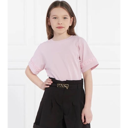 Pinko UP T-shirt | Regular Fit ze sklepu Gomez Fashion Store w kategorii Bluzki dziewczęce - zdjęcie 184296829
