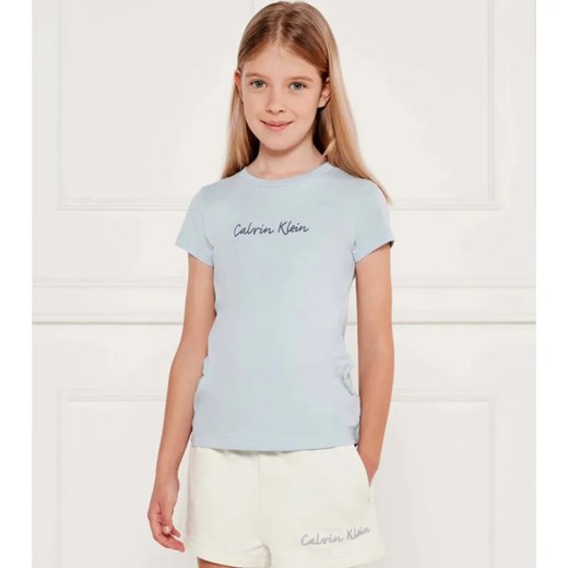Calvin Klein Jeans T-shirt | Slim Fit ze sklepu Gomez Fashion Store w kategorii Bluzki dziewczęce - zdjęcie 184296838
