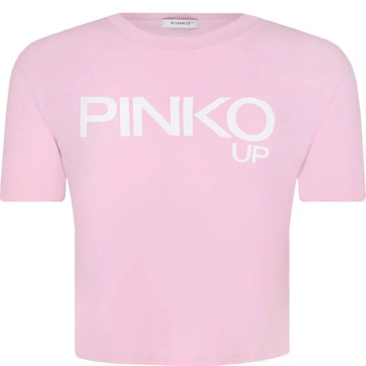 Pinko UP T-shirt JERSEY | Cropped Fit ze sklepu Gomez Fashion Store w kategorii Bluzki dziewczęce - zdjęcie 184296847