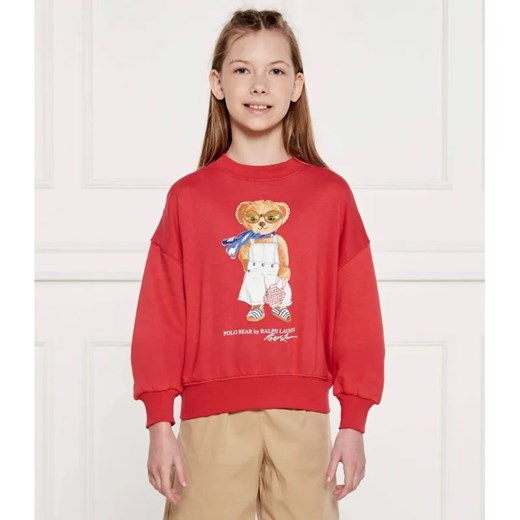 POLO RALPH LAUREN Bluza | Loose fit ze sklepu Gomez Fashion Store w kategorii Bluzy dziewczęce - zdjęcie 184296865