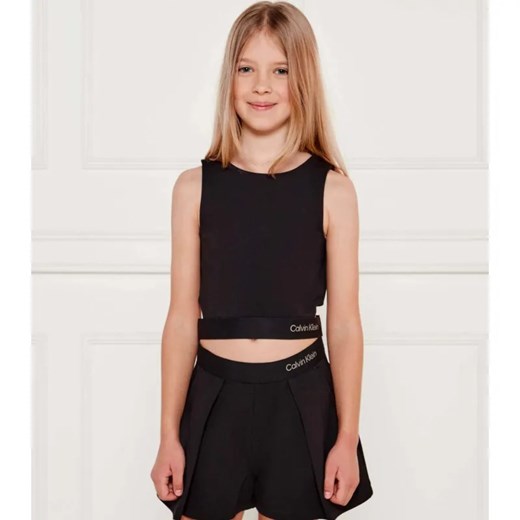 Calvin Klein Jeans Top | Slim Fit ze sklepu Gomez Fashion Store w kategorii Bluzki dziewczęce - zdjęcie 184296876