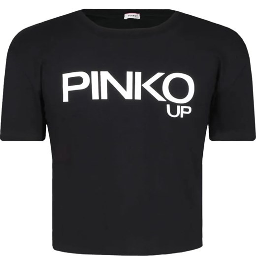 Pinko UP T-shirt JERSEY | Cropped Fit ze sklepu Gomez Fashion Store w kategorii Bluzki dziewczęce - zdjęcie 184296878
