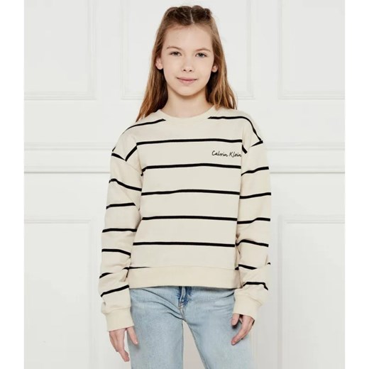 Calvin Klein Jeans Bluza | Loose fit ze sklepu Gomez Fashion Store w kategorii Bluzy dziewczęce - zdjęcie 184296927