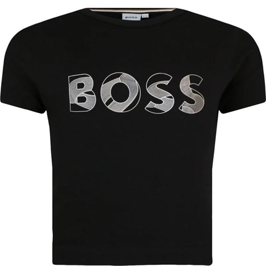 BOSS Kidswear T-shirt | Regular Fit ze sklepu Gomez Fashion Store w kategorii Bluzki dziewczęce - zdjęcie 184296946