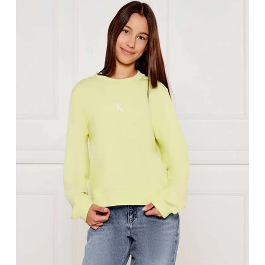 Calvin Klein Jeans Bluza | Regular Fit ze sklepu Gomez Fashion Store w kategorii Bluzy dziewczęce - zdjęcie 184296966