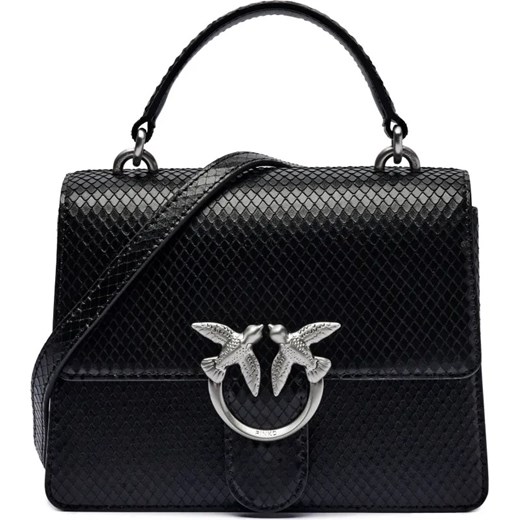 Pinko Skórzany kuferek LOVE ONE TOP HANDLE MINI Pinko One Size wyprzedaż Gomez Fashion Store