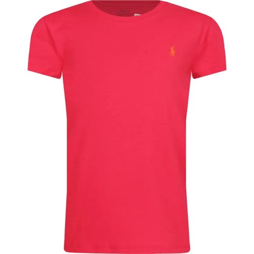 POLO RALPH LAUREN T-shirt | Regular Fit ze sklepu Gomez Fashion Store w kategorii Bluzki dziewczęce - zdjęcie 184297018