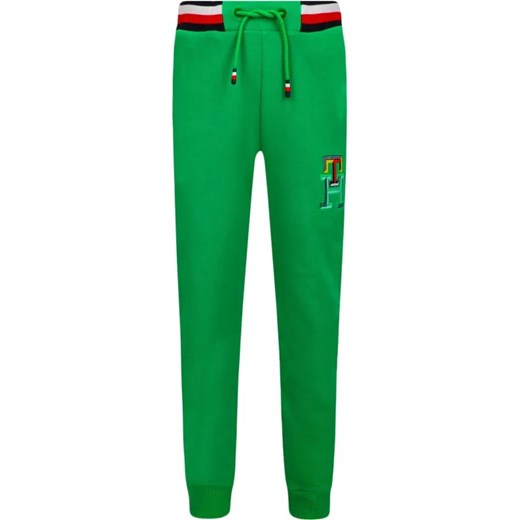 Tommy Hilfiger Spodnie dresowe | Regular Fit ze sklepu Gomez Fashion Store w kategorii Spodnie dziewczęce - zdjęcie 184297075