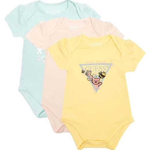 Guess Body 3-pack | Regular Fit ze sklepu Gomez Fashion Store w kategorii Body niemowlęce - zdjęcie 184297078