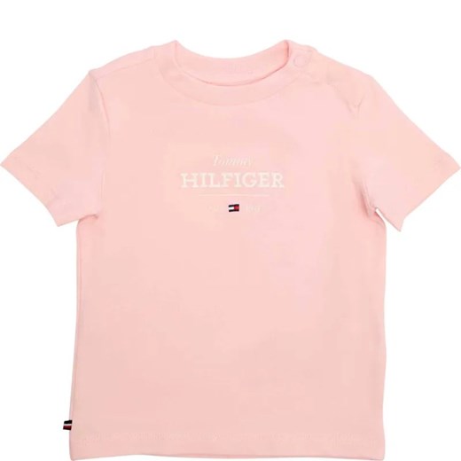 Tommy Hilfiger T-shirt | Regular Fit ze sklepu Gomez Fashion Store w kategorii Bluzki dziewczęce - zdjęcie 184297096