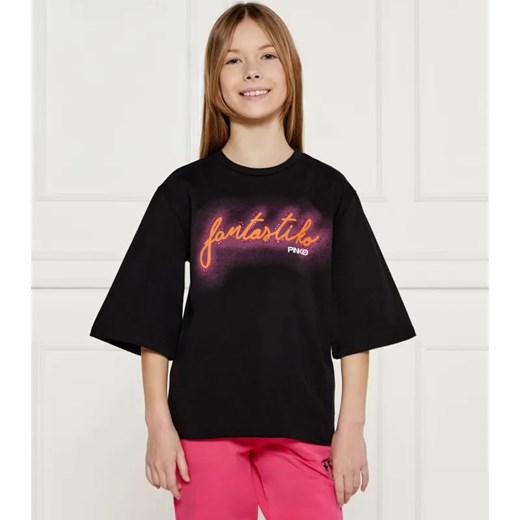 Pinko UP T-shirt | Oversize fit ze sklepu Gomez Fashion Store w kategorii Bluzki dziewczęce - zdjęcie 184297098