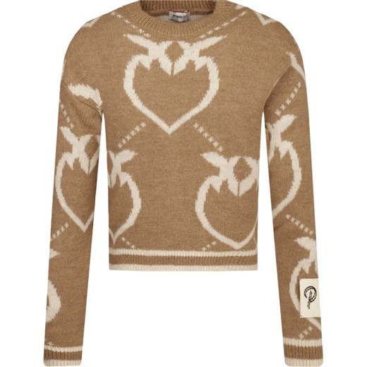 Pinko UP Sweter | Regular Fit | z dodatkiem wełny ze sklepu Gomez Fashion Store w kategorii Swetry dziewczęce - zdjęcie 184297179