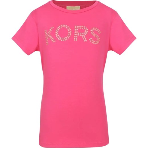 Michael Kors KIDS T-shirt | Regular Fit | stretch ze sklepu Gomez Fashion Store w kategorii Bluzki dziewczęce - zdjęcie 184297376
