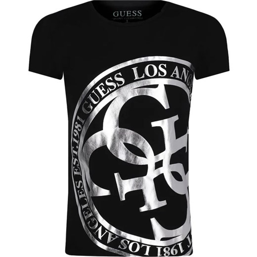 Guess T-shirt | Regular Fit ze sklepu Gomez Fashion Store w kategorii Bluzki dziewczęce - zdjęcie 184297439