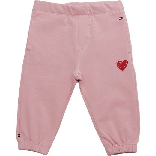 Tommy Hilfiger Spodnie dresowe VALENTINES DAY | Regular Fit ze sklepu Gomez Fashion Store w kategorii Spodnie dziewczęce - zdjęcie 184297465