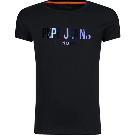 Pepe Jeans London T-shirt HOLLY | Regular Fit ze sklepu Gomez Fashion Store w kategorii Bluzki dziewczęce - zdjęcie 184297505