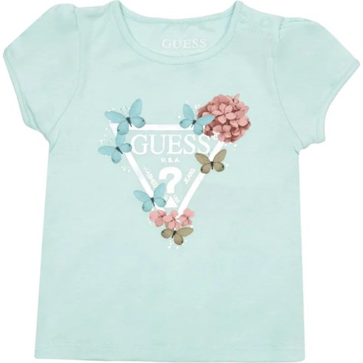 Guess T-shirt | Regular Fit ze sklepu Gomez Fashion Store w kategorii Bluzki dziewczęce - zdjęcie 184297507