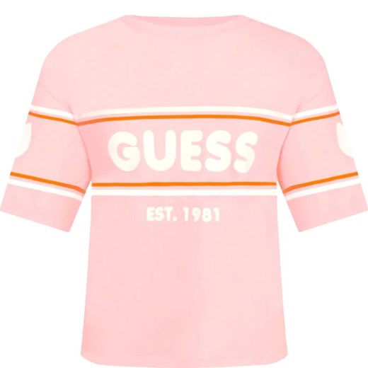 Guess T-shirt | Regular Fit ze sklepu Gomez Fashion Store w kategorii Bluzki dziewczęce - zdjęcie 184297509