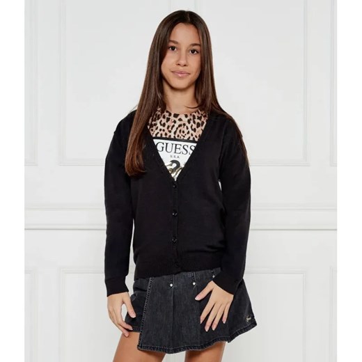 Guess Kardigan | Slim Fit ze sklepu Gomez Fashion Store w kategorii Swetry dziewczęce - zdjęcie 184297529