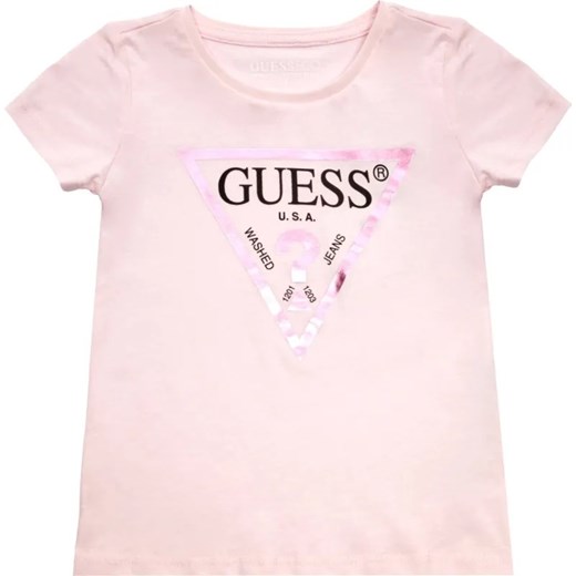Guess T-shirt | Regular Fit ze sklepu Gomez Fashion Store w kategorii Bluzki dziewczęce - zdjęcie 184297638