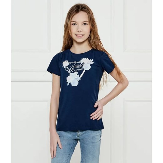 Guess T-shirt | Regular Fit ze sklepu Gomez Fashion Store w kategorii Bluzki dziewczęce - zdjęcie 184297646