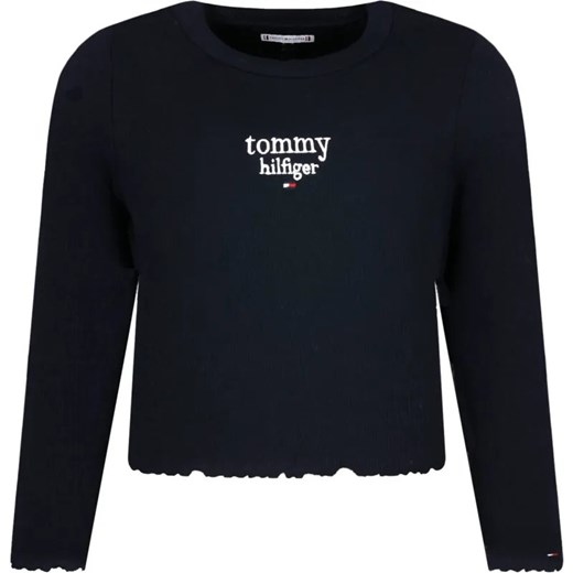 Tommy Hilfiger Bluzka | Cropped Fit ze sklepu Gomez Fashion Store w kategorii Bluzki dziewczęce - zdjęcie 184297657
