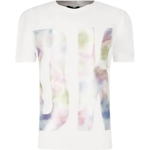 DKNY Kids T-shirt | Regular Fit ze sklepu Gomez Fashion Store w kategorii Bluzki dziewczęce - zdjęcie 184297669