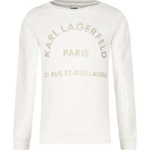 Karl Lagerfeld Kids Bluza | Regular Fit ze sklepu Gomez Fashion Store w kategorii Bluzy dziewczęce - zdjęcie 184297675
