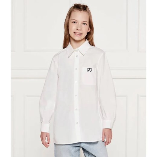 Pinko UP Koszula | Regular Fit ze sklepu Gomez Fashion Store w kategorii Koszule dziewczęce - zdjęcie 184297708
