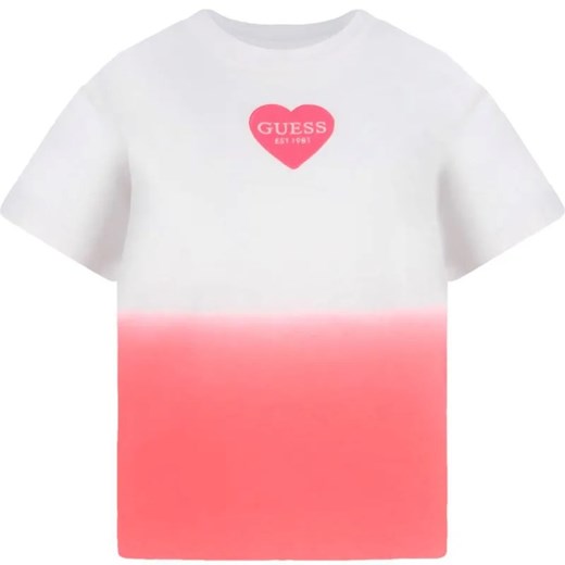 Guess T-shirt | Regular Fit ze sklepu Gomez Fashion Store w kategorii Bluzki dziewczęce - zdjęcie 184297727