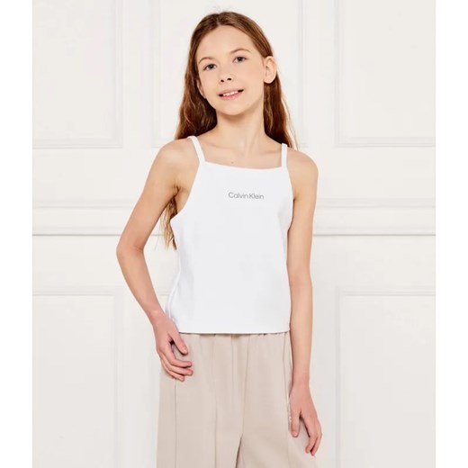 Calvin Klein Jeans Top | Regular Fit ze sklepu Gomez Fashion Store w kategorii Bluzki dziewczęce - zdjęcie 184297736