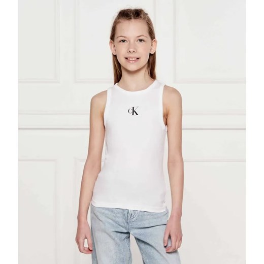 Calvin Klein Jeans Top | Slim Fit ze sklepu Gomez Fashion Store w kategorii Bluzki dziewczęce - zdjęcie 184297776