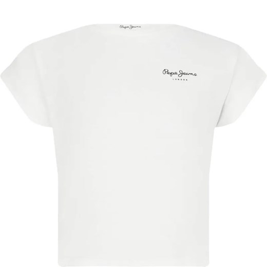 Pepe Jeans London T-shirt BLOOMY | Regular Fit ze sklepu Gomez Fashion Store w kategorii Bluzki dziewczęce - zdjęcie 184297808