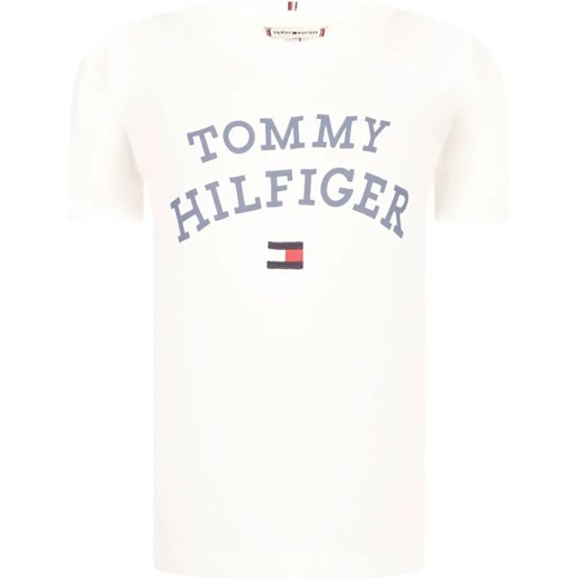 Tommy Hilfiger T-shirt | Regular Fit ze sklepu Gomez Fashion Store w kategorii Bluzki dziewczęce - zdjęcie 184297809