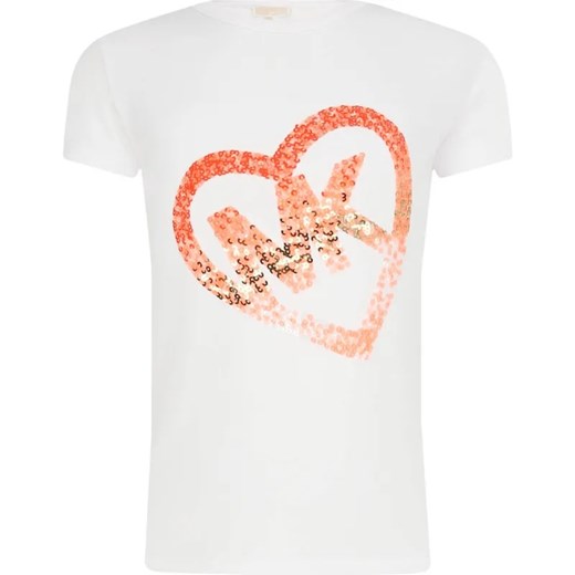 Michael Kors KIDS T-shirt | Regular Fit ze sklepu Gomez Fashion Store w kategorii Bluzki dziewczęce - zdjęcie 184297817